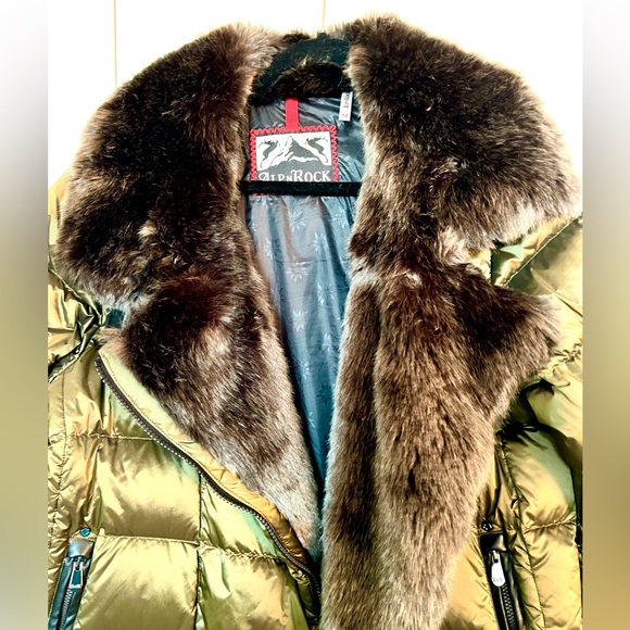 🎀HP🎀 NWOT ALP N ROCK JACKET M Warm Lining Faux Fur w Details Snow Skiing 🎀 - Picture 7 of 16